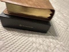 Schuyler ESV Stridon Bible – Desert Camel Calfskin Leather