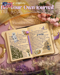 Hi! SCI Diary with Lock and Keys for Girls & Women, 360 Pages Journal with Lock