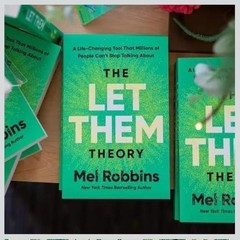 The Let Them Theory By Mel Robbins, Paperback Book Free Ship USA