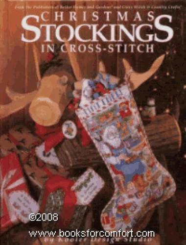 Christmas Stockings in Cross-Stitch – Hardcover By Kooler Design Studio – GOOD
