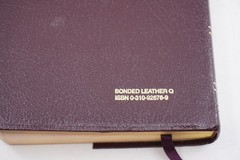 The Student Bible Zondervan 1996 NIV Brown Bonded Leather – Philip Yancey Notes