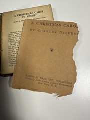 Little Leather Library – A CHRISTMAS CAROL Charles Dickens Antique Book 1920’s