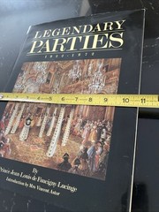 Legendary Parties 1922 – 1972 Faucigny Lucinge ~ Brooke Astor HC DJ