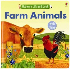 Farm Animals (Lift and Look Board – Board book, by Greenwell Jessica – Very Good
