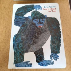 From Head to Toe Eric Carle 2000 English Edition Western Book 6.3×8.3in