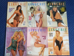 6 Playboy Press Special Editions LINGERIE from 1993