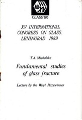 9 GLASS ’89 Books XVth International Congress on Glass Leningrad, Technical Text