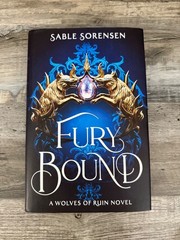 SIGNED Waterstones FURY BOUND Sable Sorensen SPRAYED EDGES UK 1st/1st