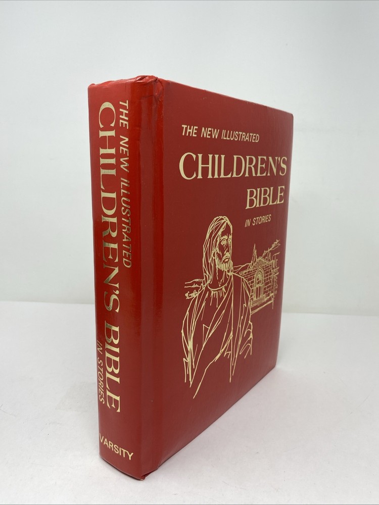 New Illustrated Children’s Bible in Stories Allen 1970 Gilt Edges Clean Pages