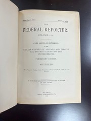 Lot of 5 Federal Reporter Antique Law Books 1900s Vols 103 107 121 122 123