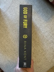 God Of Fury By Rina Kent Signed Deluxe Edition With Sprayed Edges Legacy Of Gods