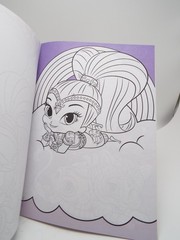 2 Shimmer and Shine books: Shapes & Colors / Hand Lettering Pre-K Workbook NEW*