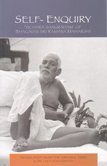 Self-Enquiry (Vichara Sangraham) of Bhagavan Sri Ramana Maharshi (cover may vary