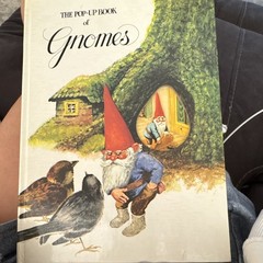 Harry N. Abrams The Pop-Up Book of Gnomes Pop-Up Illustrated Hardcover 1979