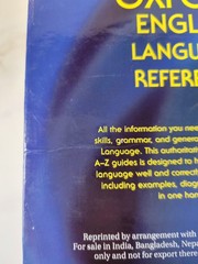 Oxford English Language Reference Indian Edition Box Set Updated 2nd Edition