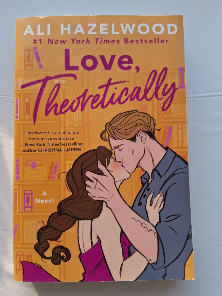 Ali Hazelwood Love, Theoretically Paperback Romance Novel Illustrated lilithsaur