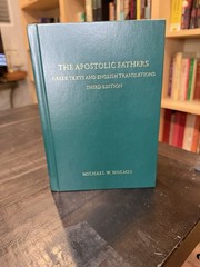 Apostolic Fathers : Greek Texts and English Translations HB Nice!