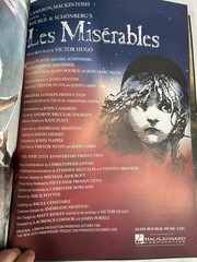 Set of 4 Songbooks Classic Musicals Anything Goes Wizard Oz Hairspray Les Mis