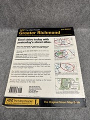 Greater Richmond Area Atlas : Virginia by the Map People Staff ADC (Other)