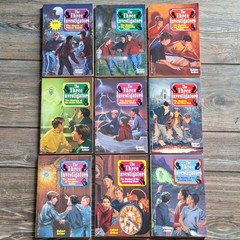 Vintage 1990s The 3 Investigators Book Bundle Lot Of 9 Mystery Detective Series