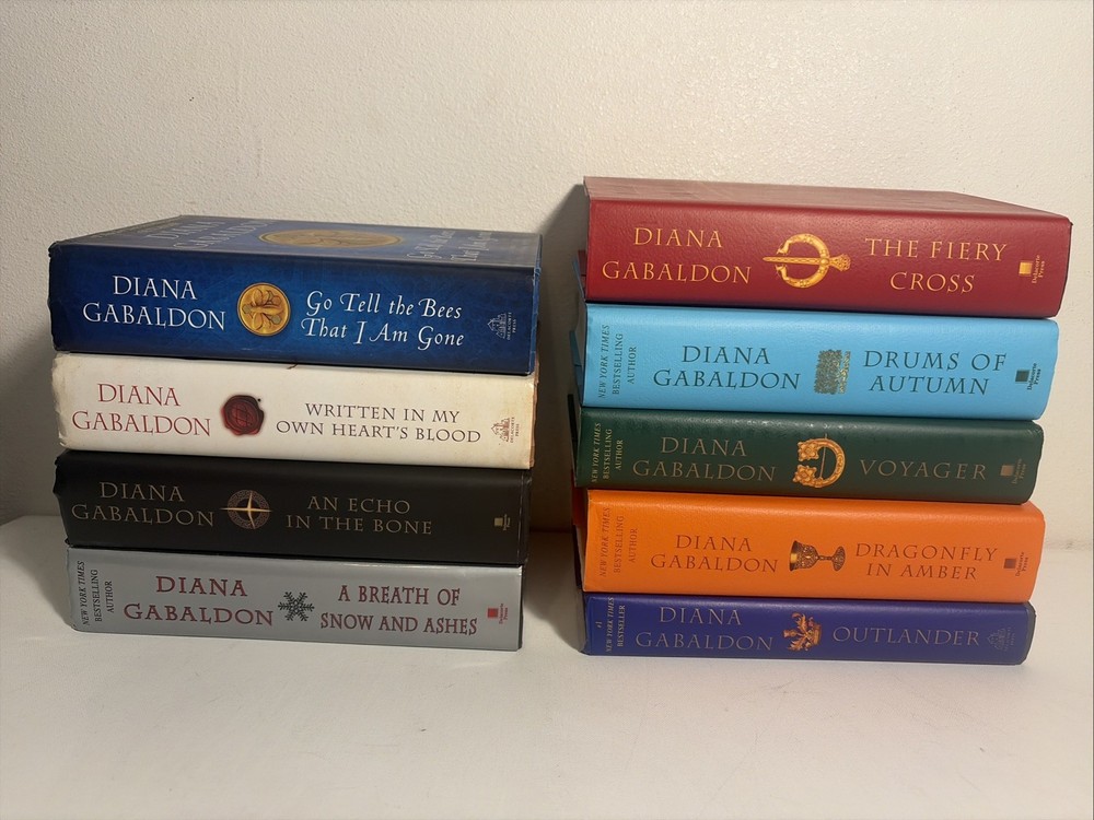 Complete Outlander Series #1-9 Hardcover Diana Gabaldon Nine Book Set, Like New!