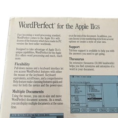 WordPerfect For The Apple IIGS On 3.5 in Floppy Disk ​NEW & SEALED Version 2.1