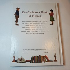 2 Children’s Book of Virtues + Heroes Lot William J. Bennett 1995 HC Stories