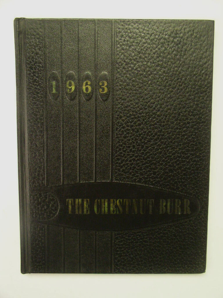 1963 The Chestnut Burr Middletown Md High School Yearbook 88 Pages