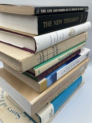 Lot of 11 Vintage Religious Books Pastor’s Library HC PB Catechism Guidance