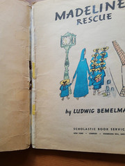 LOT 2 Bemelmans MADELINE and the Gypsies Madeline’s Rescue 1967 Childrens Illust