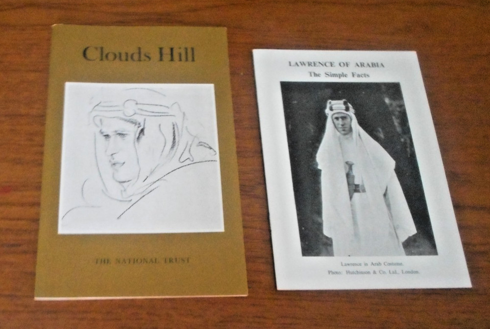 (2) T.E. Lawrence Booklets- Clouds Hill & Simple Facts – VGC