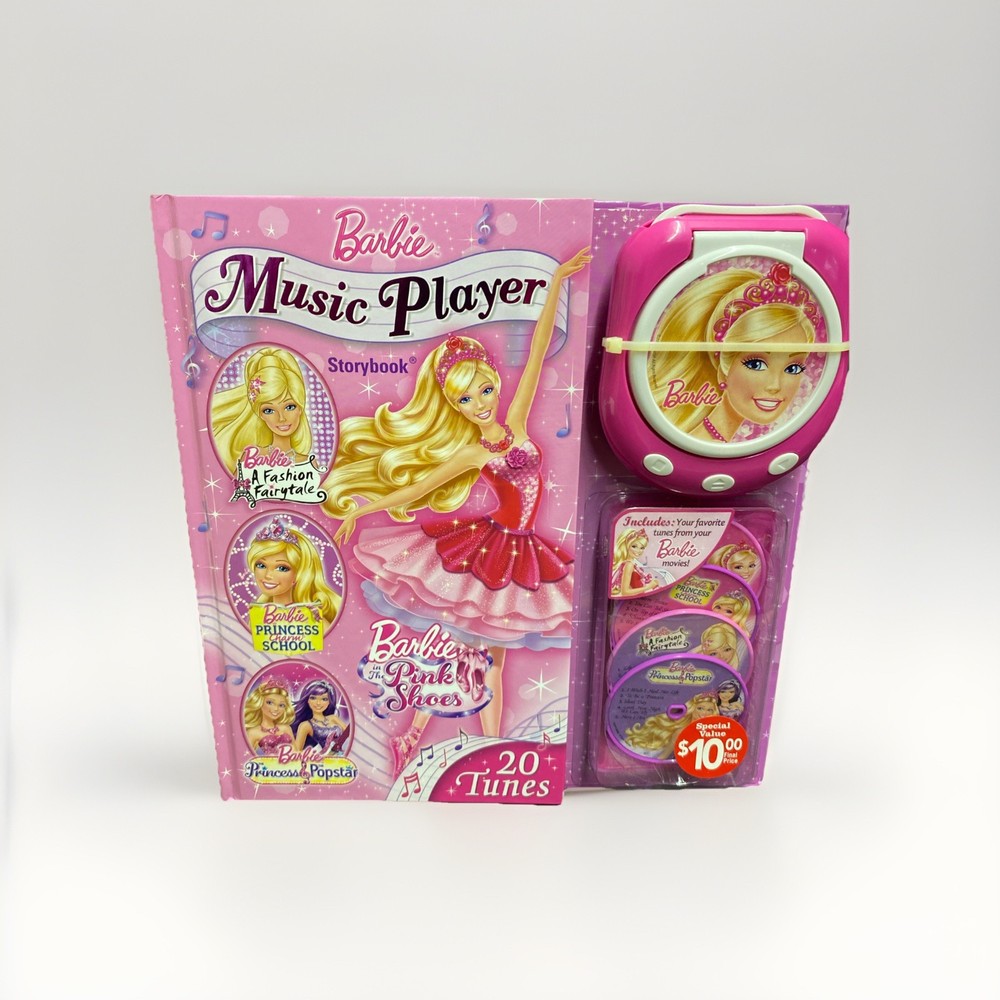 *EXTREMELY RARE*Barbie Music Player Storybook by Not Available (2014, Hardcover)