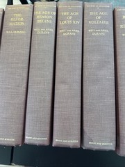 The Story Of Civilization – Will Durant (RED) PICK YOUR TITLE