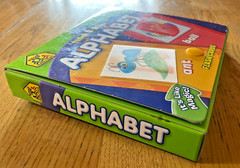 3D Alphabet Flash Cards Think & Blink School Zone, Complete, EXC