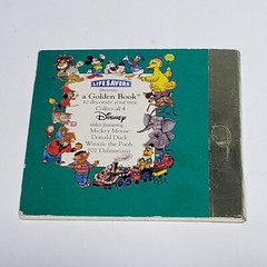 Golden Books Mini 2.75″ Mickey’s Christmas Carol Lifesavers Presents 1983