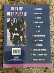 NEW – FREE SHIP* Best of Deep Purple Guitar Tab Book 12 songs 112 pages PLS READ