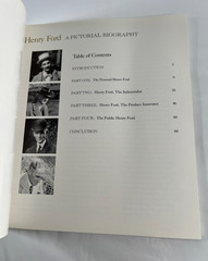 Henry Ford A Pictorial Biography 1990 Henry Ford Museum, Trade Paperback