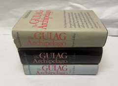 Gulag Archipelago Solzhenitsyn First Edition 1 & 2 Hardcover Dust Jacket Plus 3
