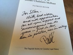 A Passion for Justice: The Legacy of James Chalmers McRuer