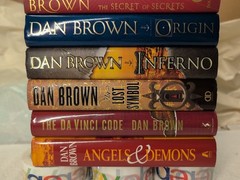 9 Vols!! ROBERT LANGDON SERIES by Dan Brown ~ Da Vinci Code & More ~ 9 Vols!!