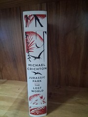 Jurassic Park The Lost World Michael Crichton Bonded Leather Binding
