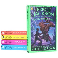 Percy Jackson And The Olympians Series By Rick Riordan 5 Books – Ages 9+ – PB