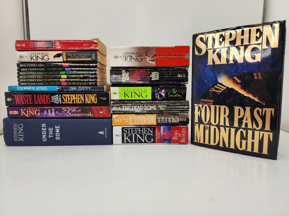 Lot Of 19 Stephen King HC And PB Books MULTIPLE FIRST EDITIONS MULTIPLE VINTAGE