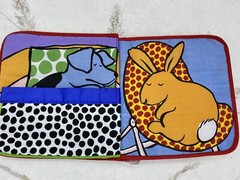 Vintage Sleepy, Sleepy! Baby Soft Book Emily Bolam Rare Hard To Find 1999