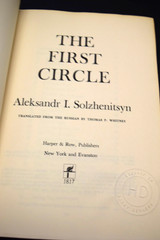 The First Circle Aleksandr I. Solzhenitsyn 1968 Stated First Edition HC/ DJ