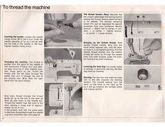 BERNINA 830 Record 831 Sewing Machine COLOR User Manual – COIL BIND – COVERS