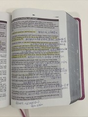 The Everyday Life Bible Fashion Edition Pink Soft Leather Cover 2009 *READ, SEE*