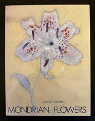 Mondrian: Flowers Hardcover Art Book David Shapiro Piet Mondrian Abrams Rare VG