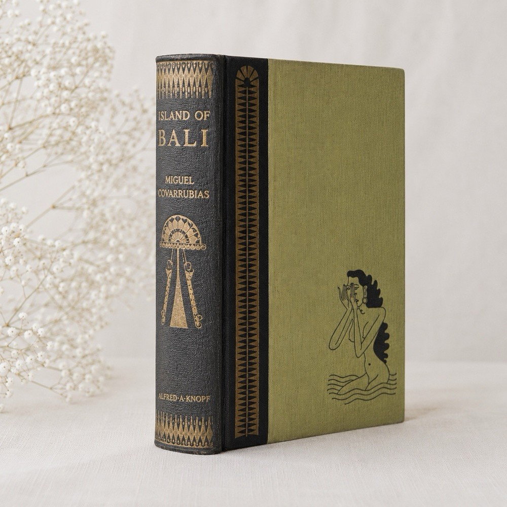 1937 Island of Bali Miguel Covarrubias 1st Edition Knopf Borzoi Hardcover
