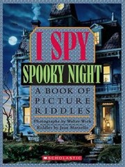 I Spy Spooky Night: A Book of Picture Riddles – Hardcover – GOOD
